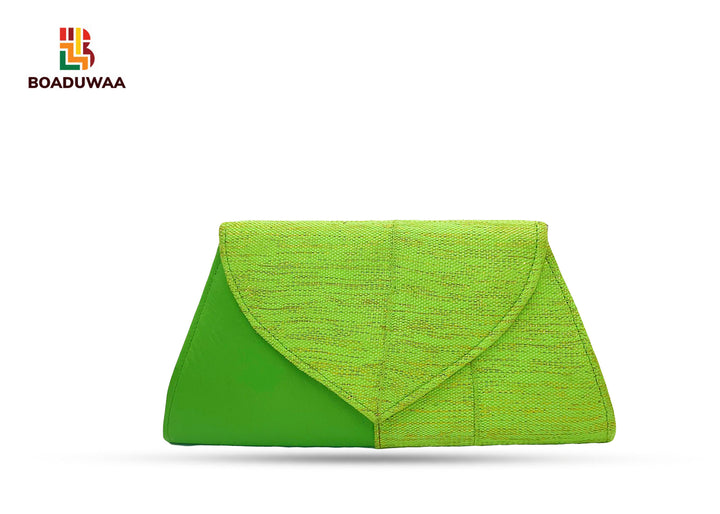 Sweet Leaf Leather Neon Bag
