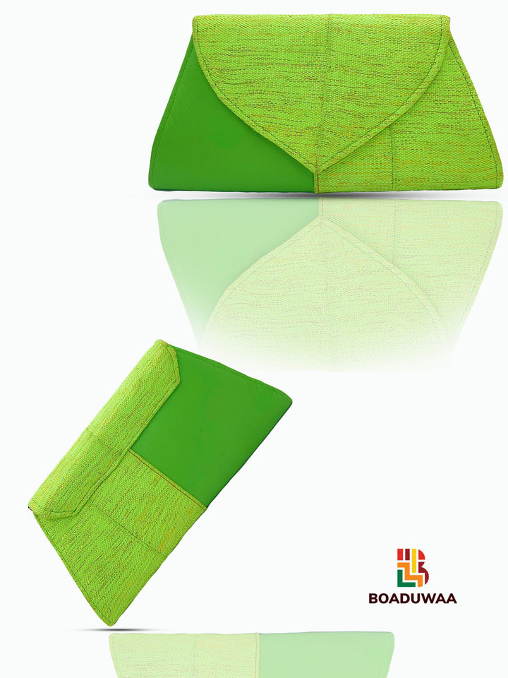 Sweet Leaf Leather Neon Bag